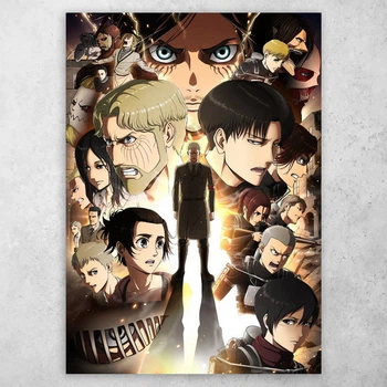 Плакат постер CupKit "Атака титанов / Attack on Titan" №46 А3 42х29,7 см
