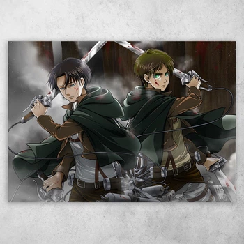 Плакат постер CupKit "Атака титанов / Attack on Titan" №21 А3 42х29,7 см