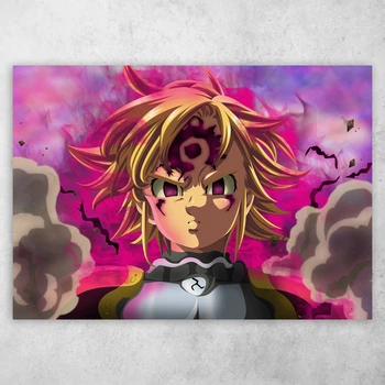 Плакат постер CupKit "Семь смертных грехов / The Seven Deadly Sins" №39 А3 42х29,7 см