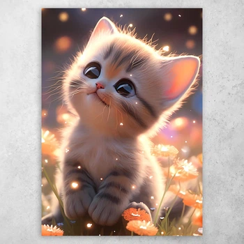 Плакат постер CupKit "Коты" №4 А4 21х29,7 см