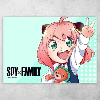 Плакат постер CupKit "Семья шпиона / Spy x Family" №50 А3 42х29,7 см
