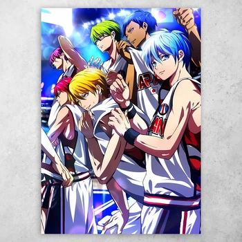 Плакат постер CupKit "Баскетбол Куроко / Kuroko no Basket" №6 А4 21х29,7 см