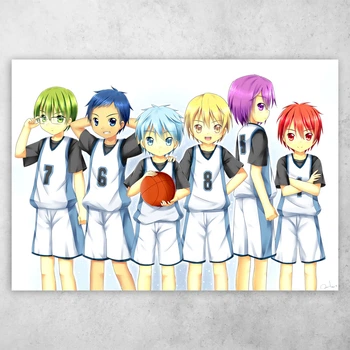 Плакат постер CupKit "Баскетбол Куроко / Kuroko no Basket" №42 А3 42х29,7 см