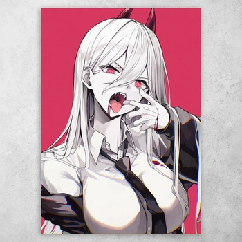 Плакат постер CupKit "Человек-бензопила / Chainsaw Man" №50 А3 42х29,7 см