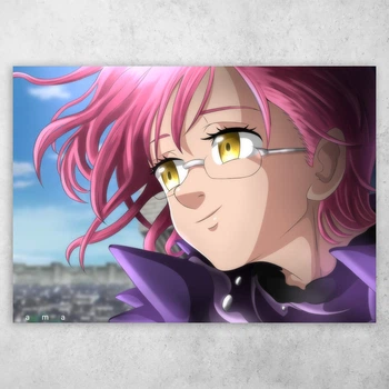 Плакат постер CupKit "Семь смертных грехов / The Seven Deadly Sins" №44 А3 42х29,7 см