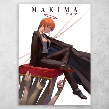Плакат постер CupKit "Человек-бензопила / Chainsaw Man" №46 А4 21х29,7 см