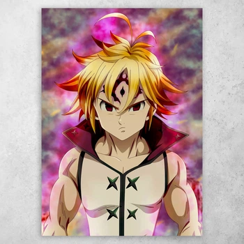 Плакат постер CupKit "Семь смертных грехов / The Seven Deadly Sins" №47 А4 21х29,7 см