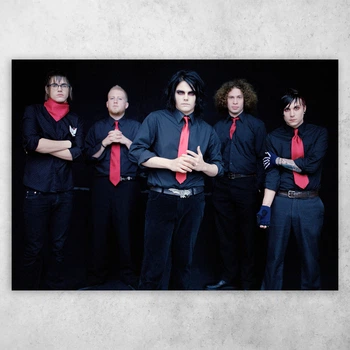Плакат постер CupKit "My Chemical Romance / MCR" №13 А4 21х29,7 см