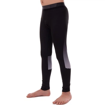 Тайтсы подростковые спортивные леггинсы Zelart 501-1 размер S (140-150 см) Black