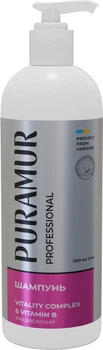 Шампунь Puramur Vitality Complex with Vitamin B зміцнюючий 200 мл (4823082432974)