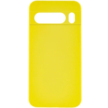 Чехол Silicone Cover Lakshmi Full Camera AAA для Google Pixel 8 Pro Желтый / Yellow