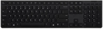 Клавіатура бездротова Lenovo Professional Wireless Rechargeable Keyboard (4Y41K04068)