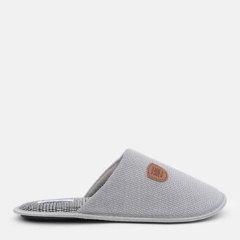 Мужские домашние тапочки с закрытым носком Comfort for You HW223040_MIX 41 25.8 см Серые (5903007147258)