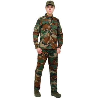 Костюм тактический (рубашка и брюки) Military Rangers ZK-SU1128 XL Камуфляж Woodland