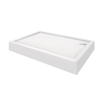 Душовий піддон прямокутний 20x80x12см Qtap Tern 3012812 (з сифоном)