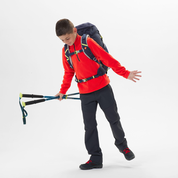 Кофта флісова Quechua MH100 дитяча туристична червона 151-160 см