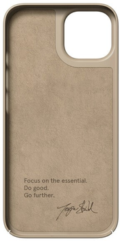 Etui Nudient Thin do Apple iPhone 14 Clay Beige (7350143299001)