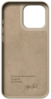 Etui Nudient Thin do Apple iPhone 14 Pro Max Clay Beige (7350143299780)