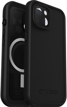 Бампер Otterbox Fre MagSafe для Apple iPhone 15 Black (840304738014)