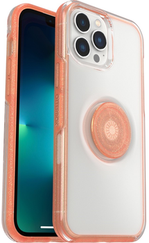 Панель Otterbox Otter+Pop Symmetry для Apple iPhone 12/13 Pro Max Clear Coral (840104276389)