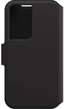 Etui z klapką Otterbox Strada Via do Samsung Galaxy S22 Black Night (840104297612)