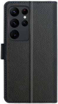Etui z klapką Xqisit NP Slim Wallet Selection Anti Bac do Samsung Galaxy S23 Ultra Black (4029948606392)