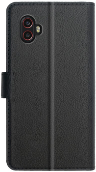 Etui z klapką Xqisit NP Slim Wallet Selection Anti Bac do Samsung Galaxy Xcover 6 Pro Black (4029948224138)
