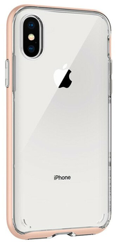 Etui Spigen Neo Hybrid Crystal do Apple iPhone X Rose Gold (8809565300707)