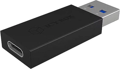Adapter Icy Box Raidsonic USB 3.1 (Gen 2) Type-A to USB Type-C Black (IB-CB015)