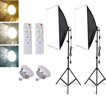 Студийный LED свет Prolighting 50х70см LED-лампы 85 вт 3200- 5500 K Ra95+ с пультом