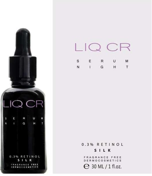 Serum do twarzy Liqpharm Liq CR Night 0.3% Retinol Silk 30 ml (5904730276078)