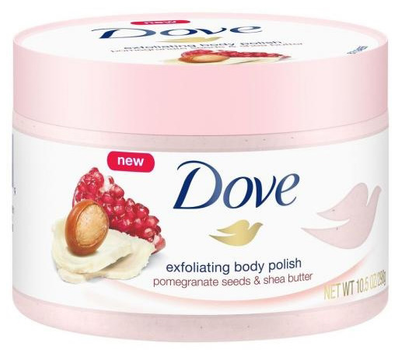 Відлущувальний крем-гель для душу Dove Pomegranate & Shea Butter Exfoliating Cream Shower Gel 225 мл (8710447257265)