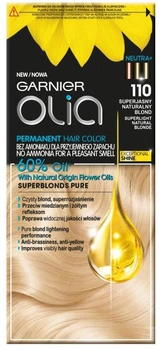 Крем-фарба для волосся Garnier Olia 110 Superlight Natural Blonde 150 г (3600542243896)