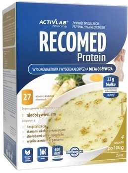 Ентеральне харчування Activlab RecoMed Protein зі смаком кислого супу 4 х 100 г (5903260905335)