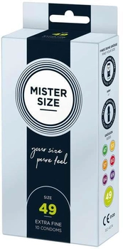 Презервативи Mister Size 49 мм 10 шт (4260605480058)