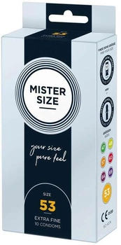 Презервативи Mister Size 53 мм 10 шт (4260605480089)
