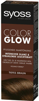 Тонуюча фарба для волосся Syoss Color Glow Nourishing Intensive Hair Dye Deep Brown 100 мл (4015100732733)