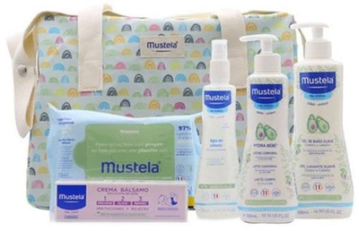 Zestaw kosmetyków dla dzieci Mustela Little Moments Rainbow 6 elementów (8436034153924)