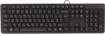 Клавіатура A4Tech KK-3 Black USB (4711421960809)