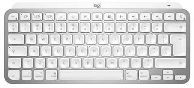 Клавіатура Logitech MX Keys Mini для Mac Wireless Illuminated Pale Grey (6772198)