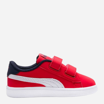 Дитячі кеди для дівчинки Puma Smash V2 Buck V PS 365183-07 28 Червоні (4060978816641)