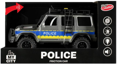 Поліцейський джип Mega Creative зі світлом і звуком (5904335885910)