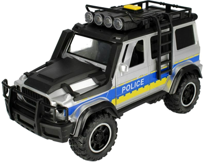 Jeep policyjny Mega Creative ze światłem i dźwiękiem (5904335885910)