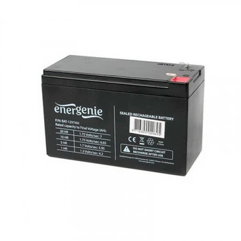 Акумуляторна батарея EnerGenie 12V 7Aг (BAT-12V7AH) 2.06 кг