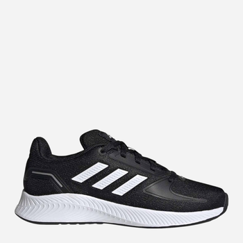 Buty sportowe chłopięce na rzepy Adidas Runfalcon 2.0 K FY9495 30.5 Czarne (4064036729584)