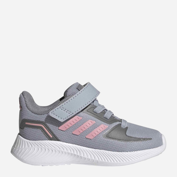 Дитячі кросівки для дівчинки Adidas Runfalcon 2.0 I FZ0095 19 Сірі (4064036684777)