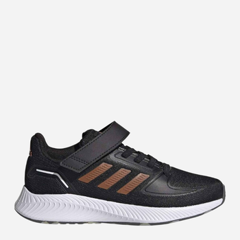 Buty sportowe chłopięce na rzepy Adidas Runfalcon 2.0 C FZ0116 28.5 Czarne (4064036736773)