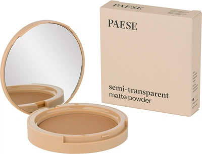 Пудра матуюча напівпрозора Paese Semi-transparent Matte Powder 6A Tanned 9 г (5907546500375)