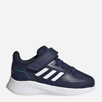 Buty sportowe chłopięce na rzepy Adidas Runfalcon 2.0 I GX3540 20 Niebieskie (4065419292046)