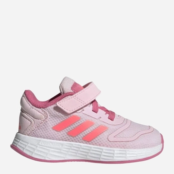 Buty sportowe dziecięce dla dziewczynki na rzepy Adidas Duramo 10 El I GZ1054 26.5 Różowe (4065418487726)